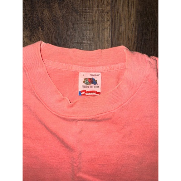 Vintage Keith Haring Style VW Surfboard Shirt Single Stitch Men's Size Large - Picture 4 of 5